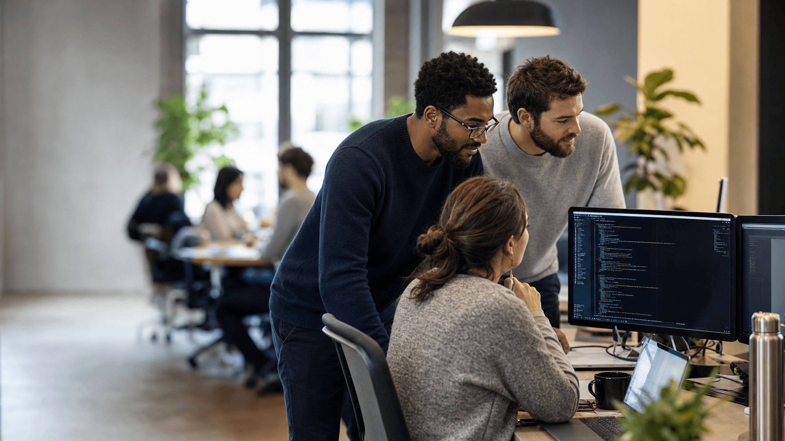 The working environment of an operations team using Cadence