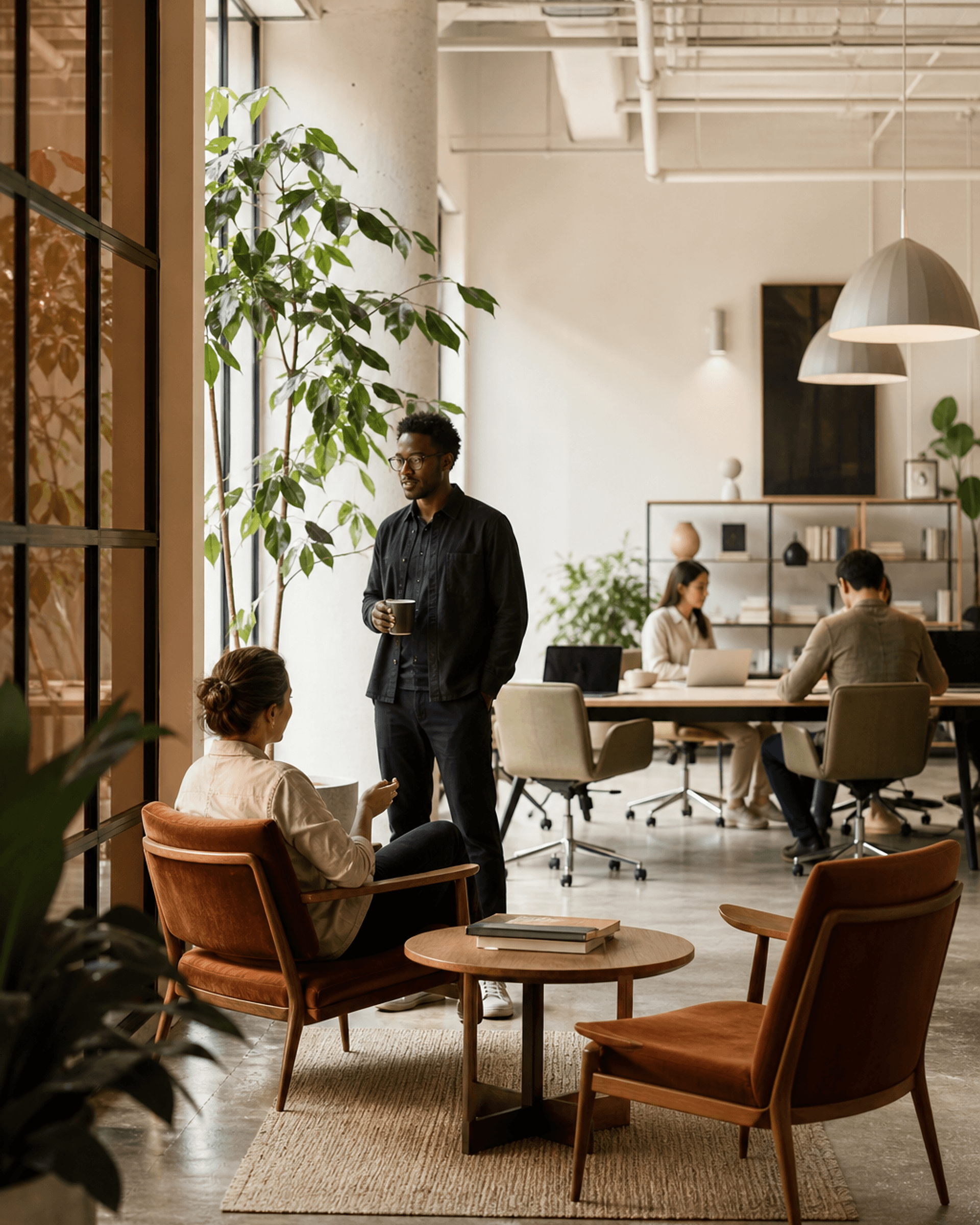 The character of the place a mid-sized operations team works from