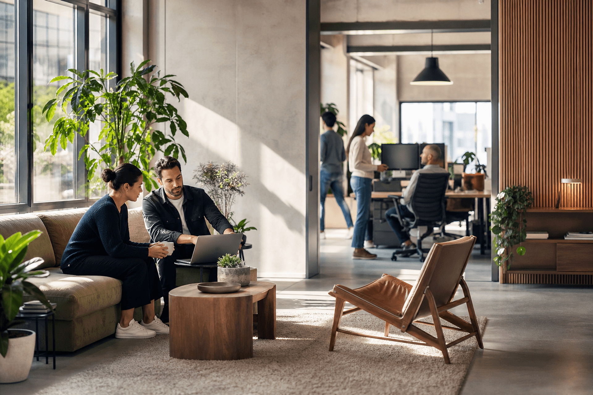 The wider working environment of a mid-sized operations and engineering team